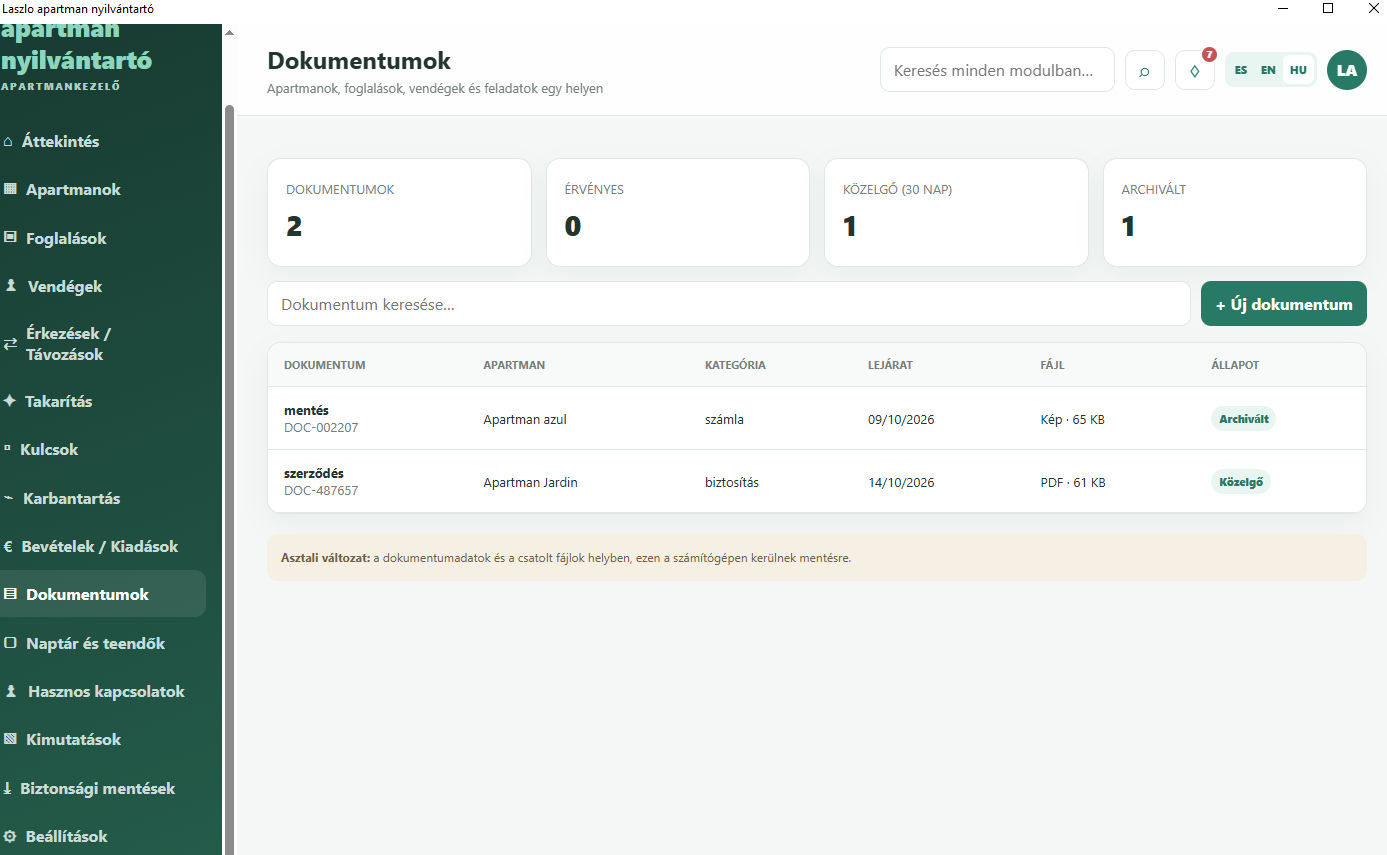 Dokumentumok